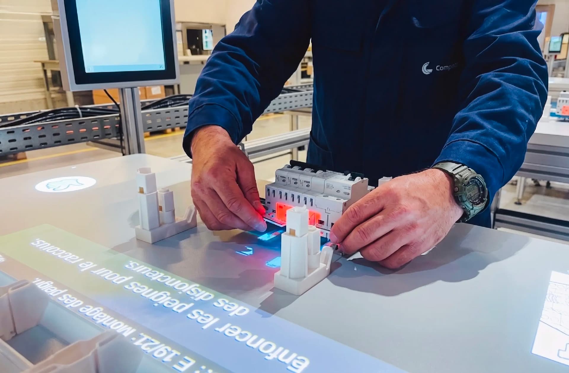 Dispositif de projection interactive Co-idea